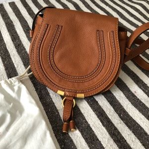Chloé 'Mini Marcie' Caramel Brown